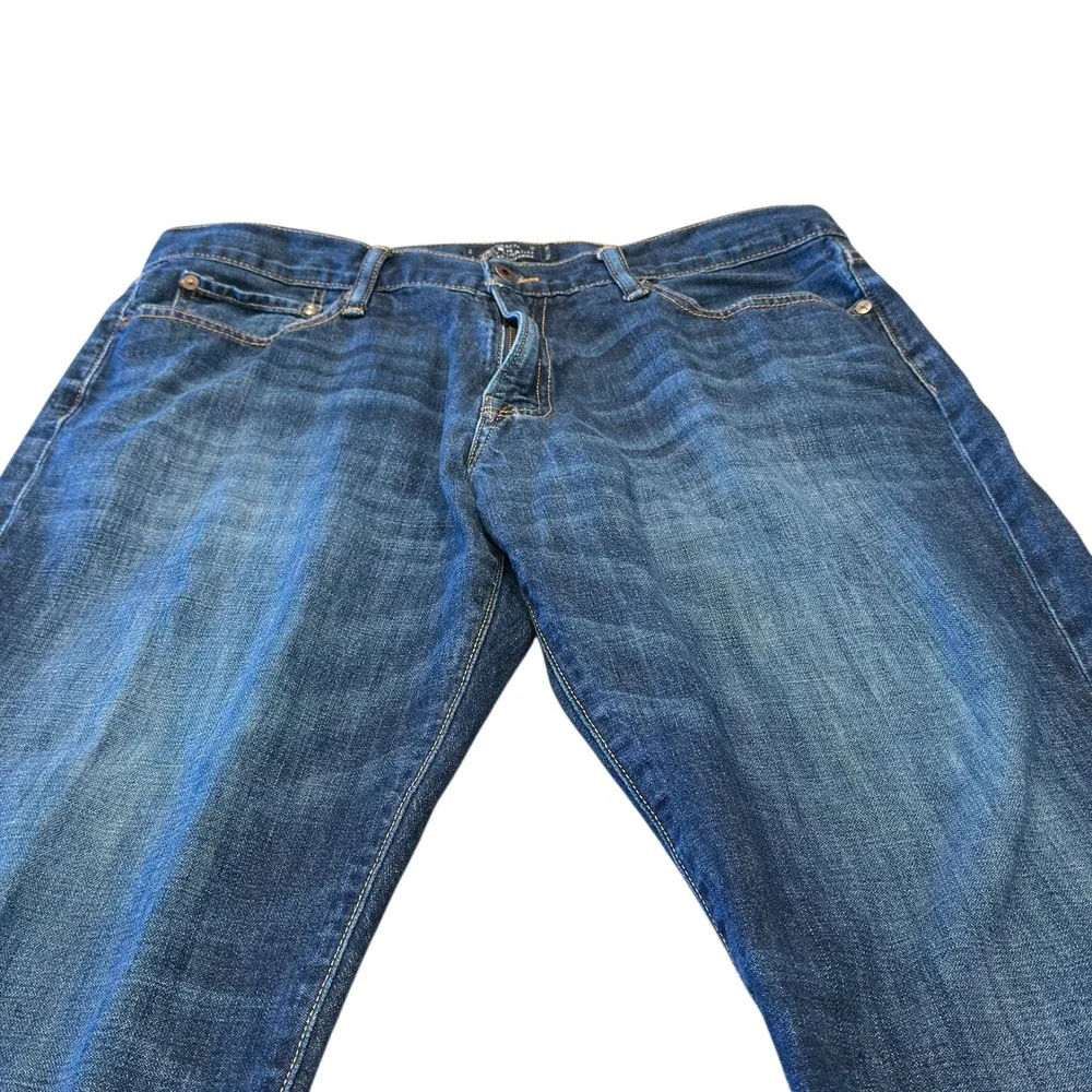 Lucky Brand Mens Jeans Dark Olin Wash Denim Size 36W 30L Straight Leg